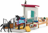 Horse Box with Mare and Foal