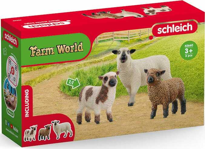 schleich FARM WORLD Sheep Friends