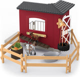 schleich FARM WORLD Goat stable