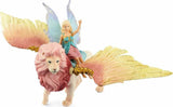 Fairy in Flight on Winged Lion