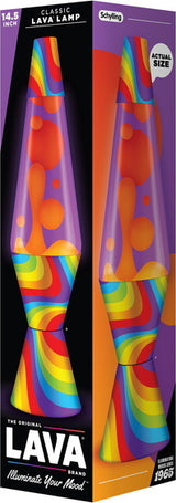 Lava Lamp Flowing Color Band 14.5"