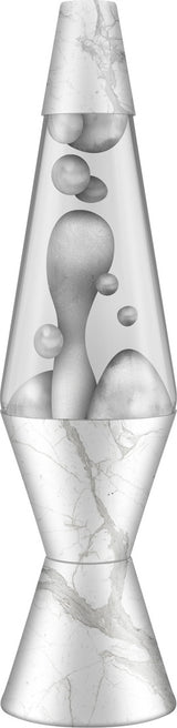 14.5'' LAVA® Lamp Fx Carrara/Mt Sl/Clear