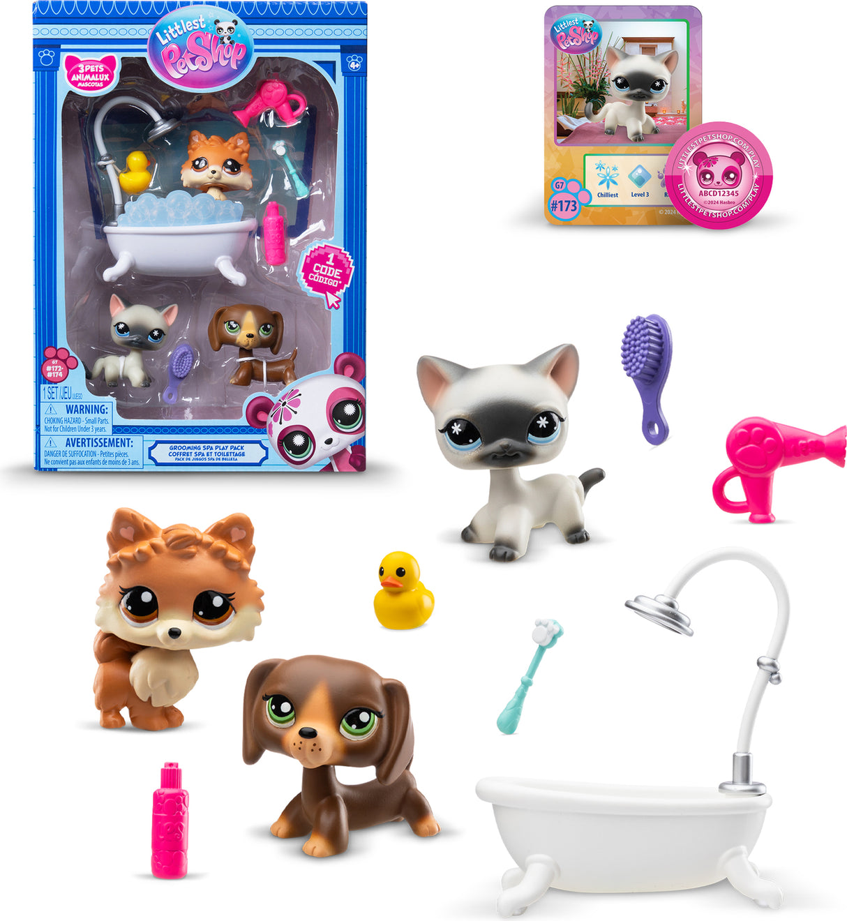 Littlest Pet Shop Grooming Spa Set