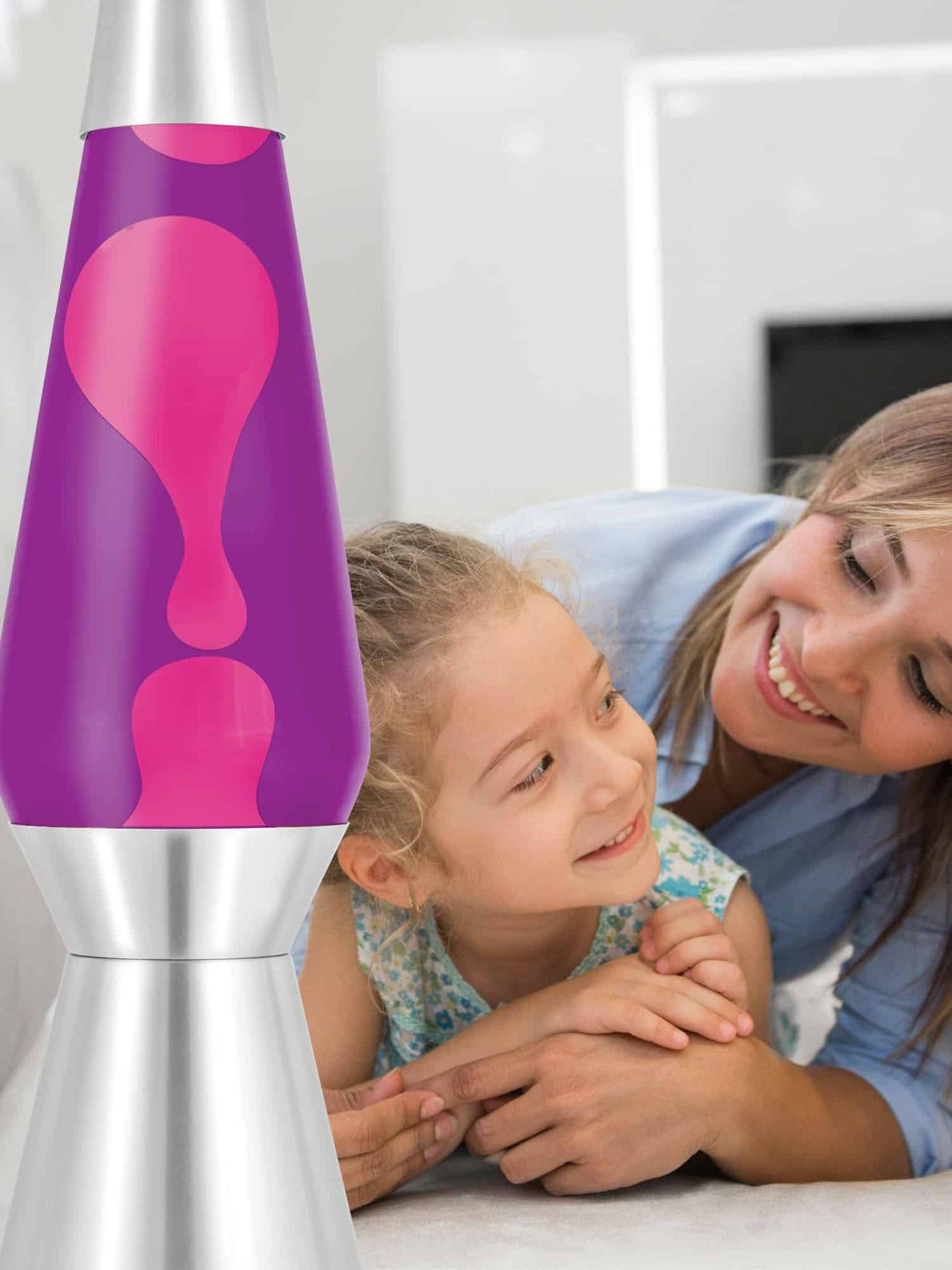 27'' LAVA® Lamp Pink/Purple/Silver