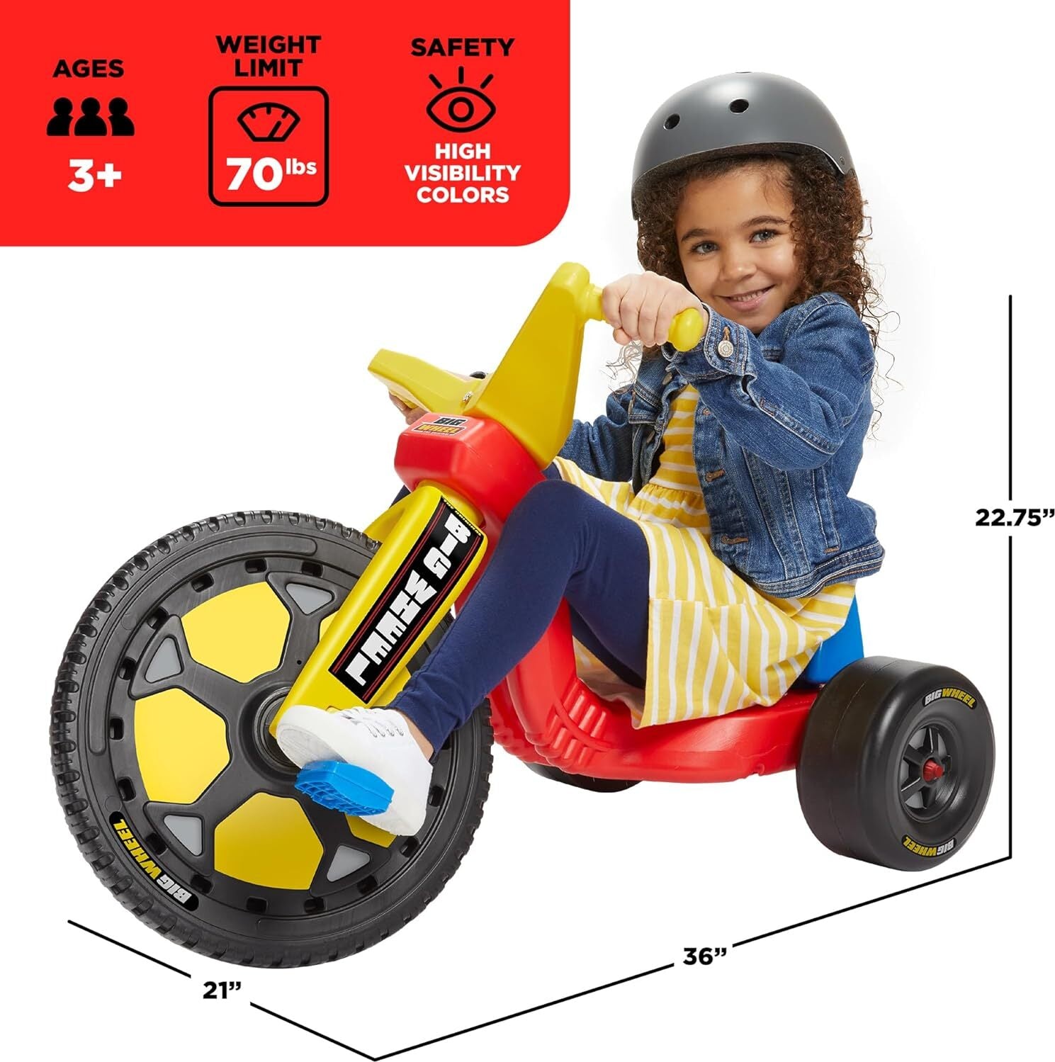 Big wheel children's bike online