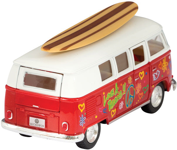 Diecast Vw Bus &Surfboard