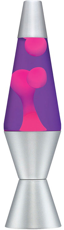 Lava Lamp - 14.5" Pink/Purple