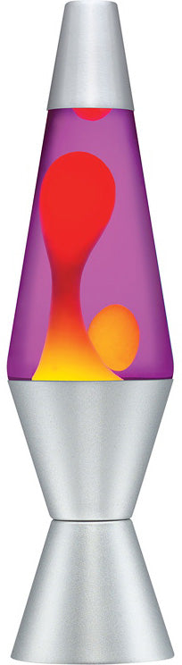 Lava Lamp - 14.5" Yel/Purpl