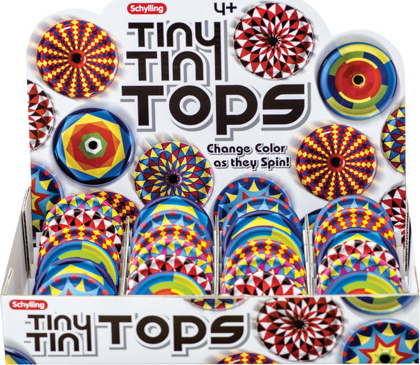 Tiny Tin Tops (assorted)