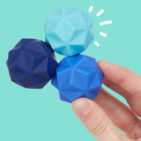 Odds Silicone Fidget Magnets Blue Peaks