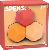 Odds Silicone Fidget Magnets Orange Planes
