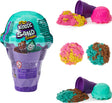 Kinetic Sand Scents, 4oz Ice Cream Cone Container with 2 Colors of All-Natural Scented (Styles May Vary)