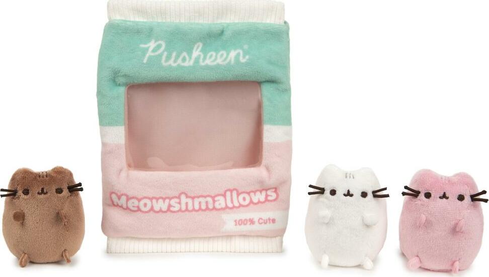 Pusheen Meowshmallows with Removable Mini Plush - 7.5 in