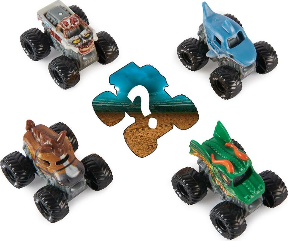 モンスタージャム　ミニサイズ　日本未発売　ミニカー Monster Jam - Official Mini 5-Pack with Mystery Collectible