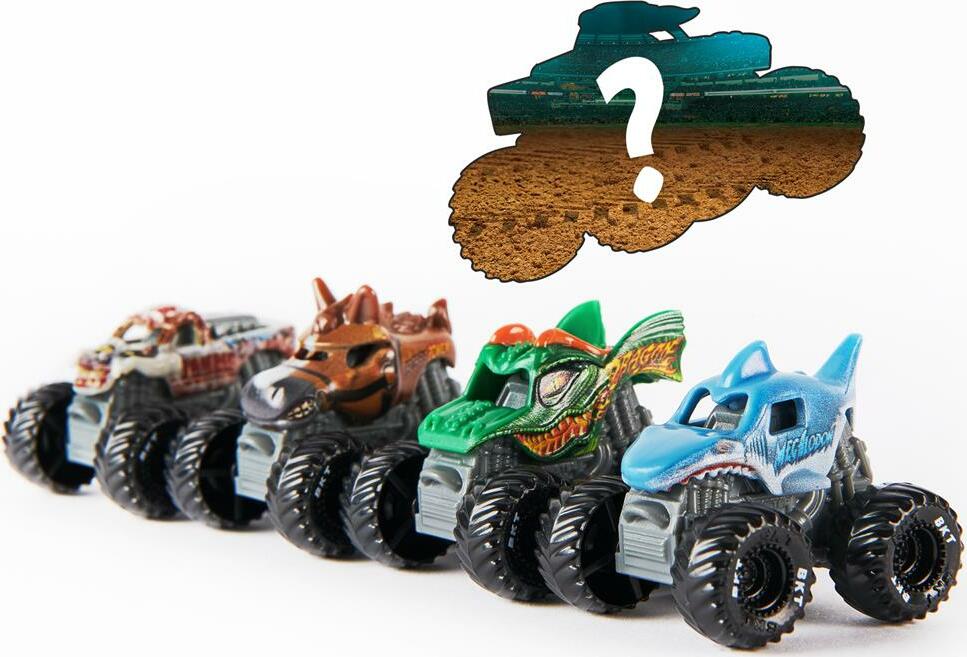 モンスタージャム　ミニサイズ　日本未発売　ミニカー Monster Jam - Official Mini 5-Pack with Mystery Collectible