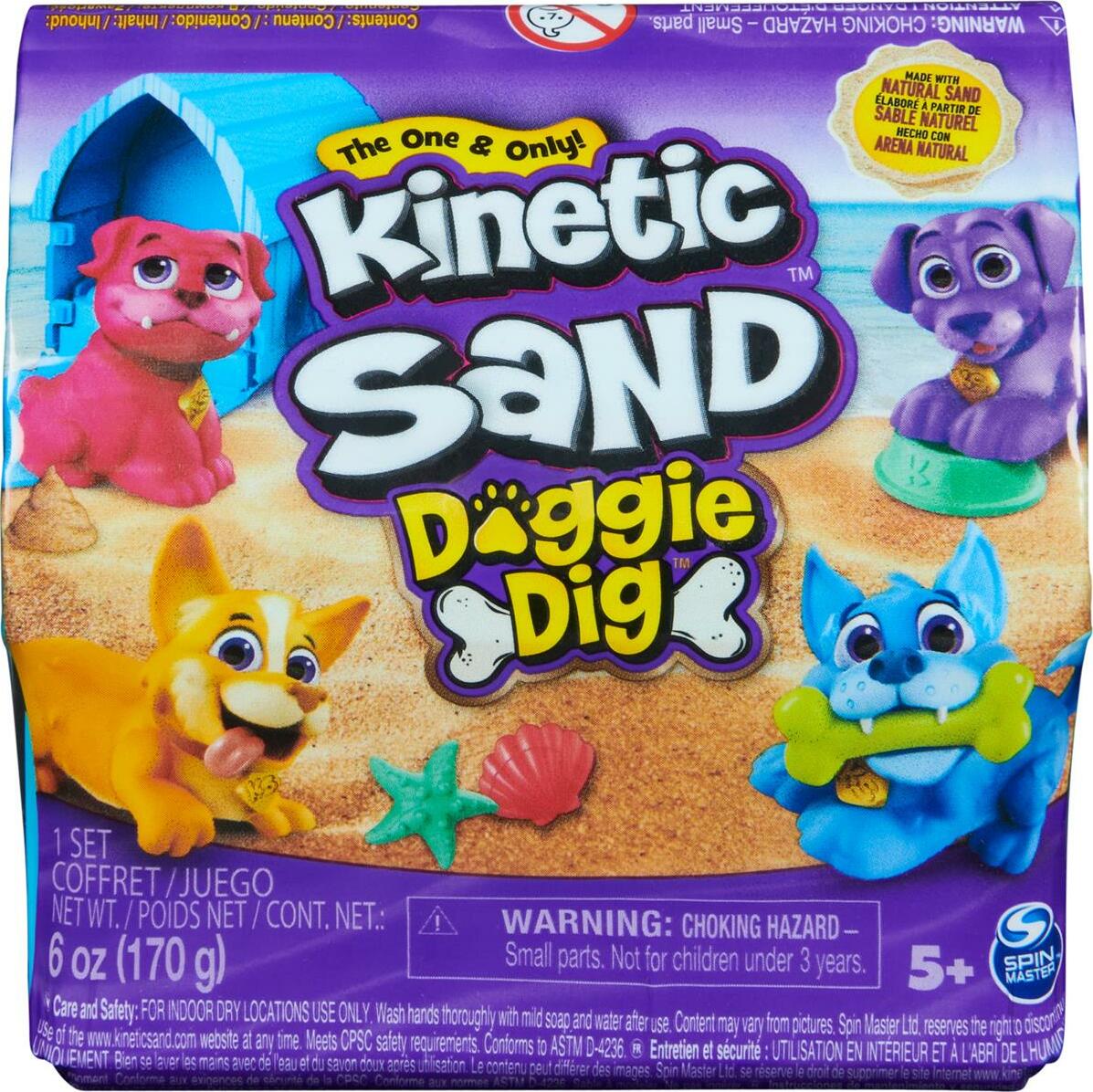 Kinetic Sand - Doggie Dig (assorted styles) – Dancing Bear Toys