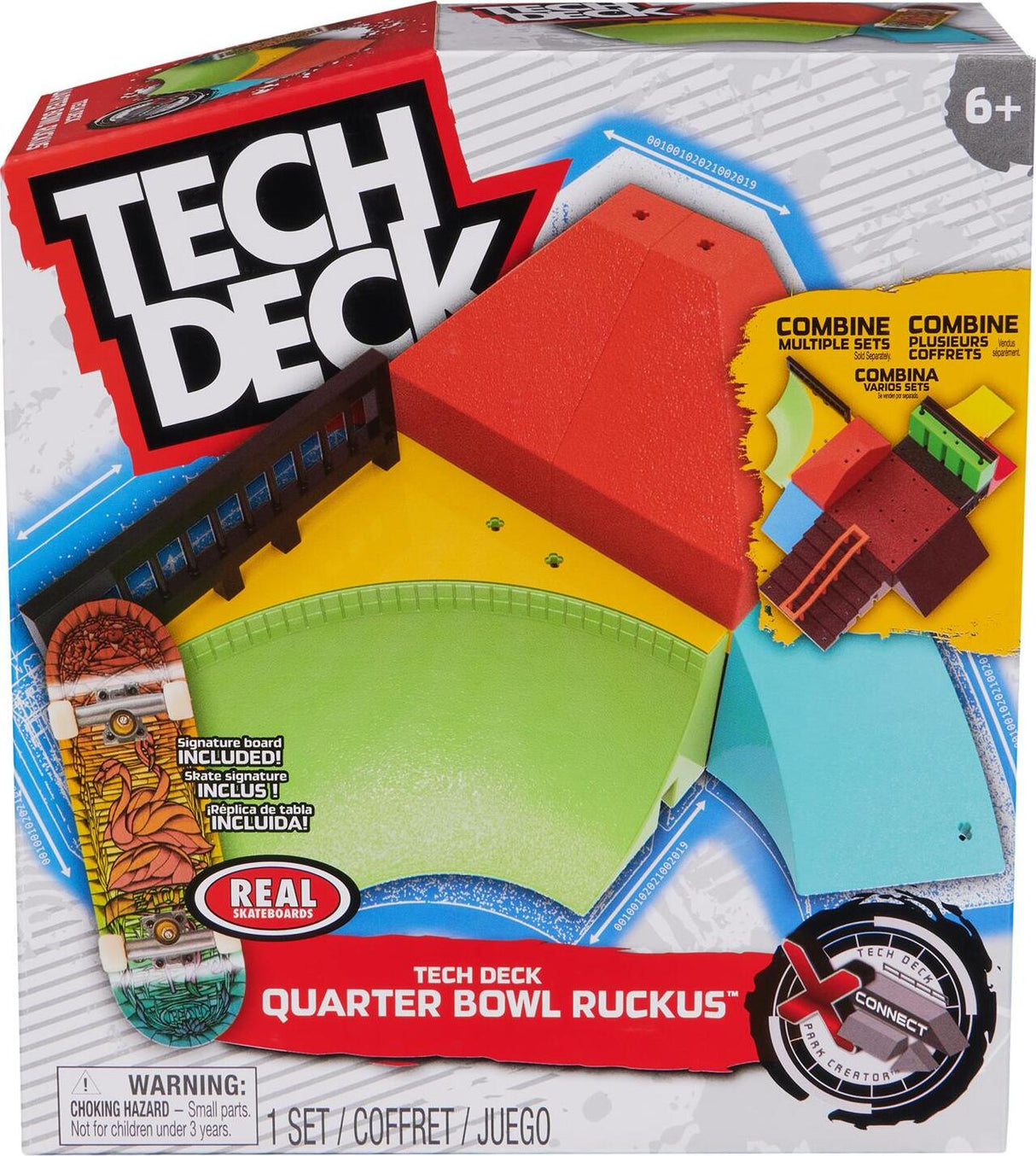 Tech Deck, Quarter Bowl Ruckus X-Connect Park Creator