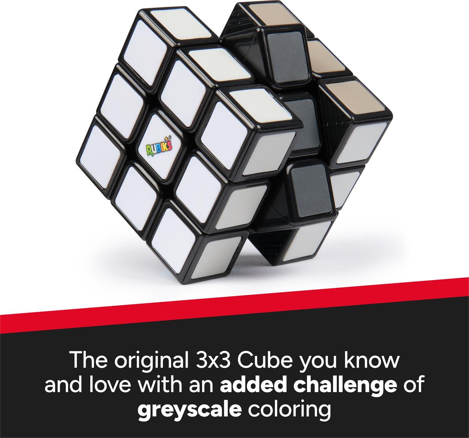Rubik's Cube Greyscale Wednesday Cube – Dancing Bear Toys