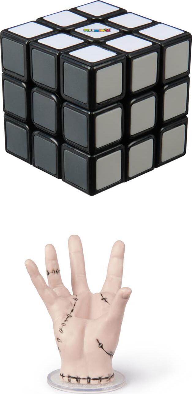 その他 RUBIK'S CUBE WIGRAY Rubik's Cube Greyscale Wednesday Cube – Dancing Bear Toys