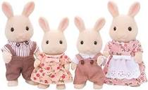 Calico Critters Sweet Pea Rabbit Family