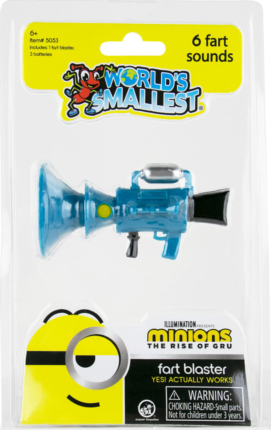 World's Smallest Minions Fart Gun