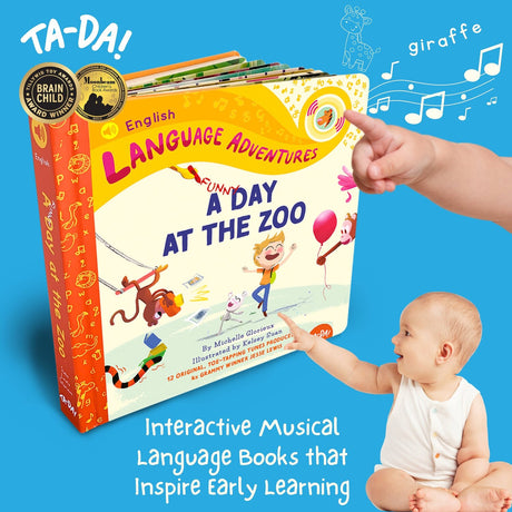 A Funny Day at the Zoo - Language Adventure Book (English)