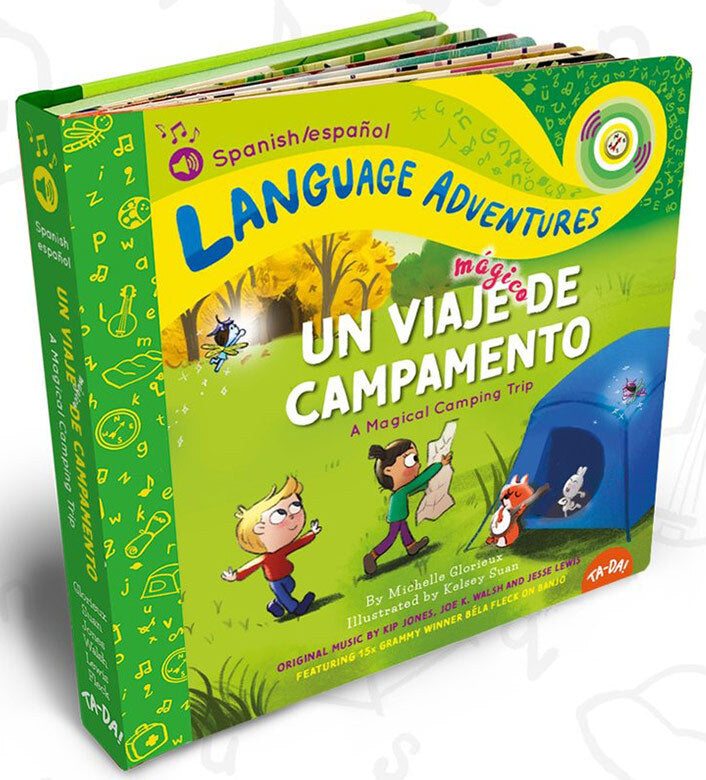 A Magical Camping Trip - Language Adventure Book (Spanish)