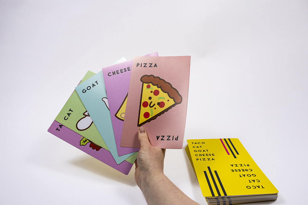 Ridiculously Large! Taco Cat Goat Cheese Pizza Card Game – Dancing