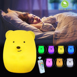 LumiPets Night Lamp Companion - Bear