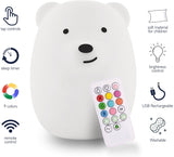 LumiPets Night Lamp Companion - Bear