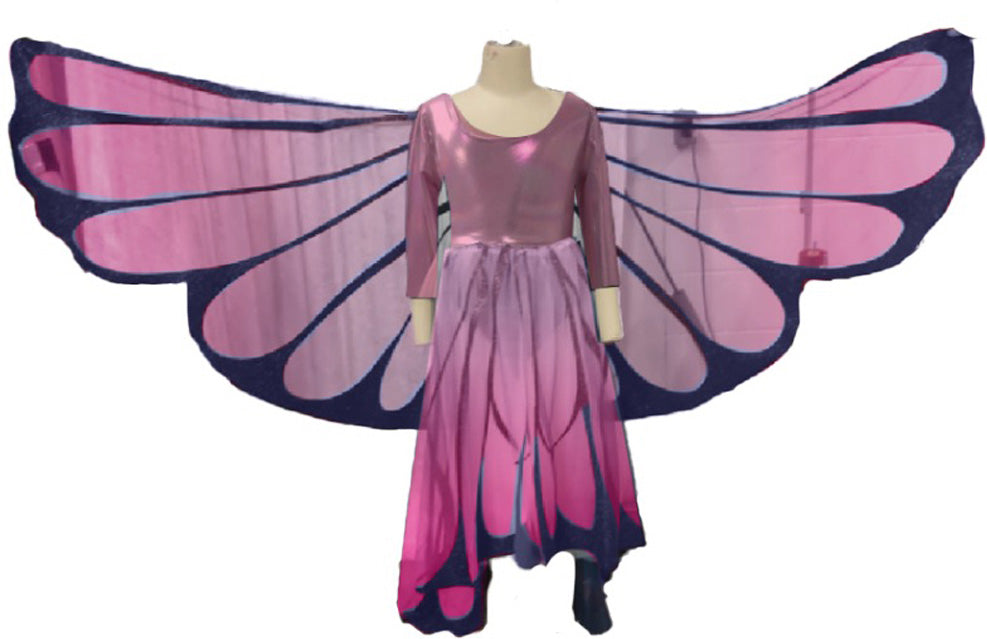 Butterfly Twirl Dress with Wings - Size 3/4