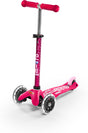 Micro Kickboard Mini Deluxe LED - Pink