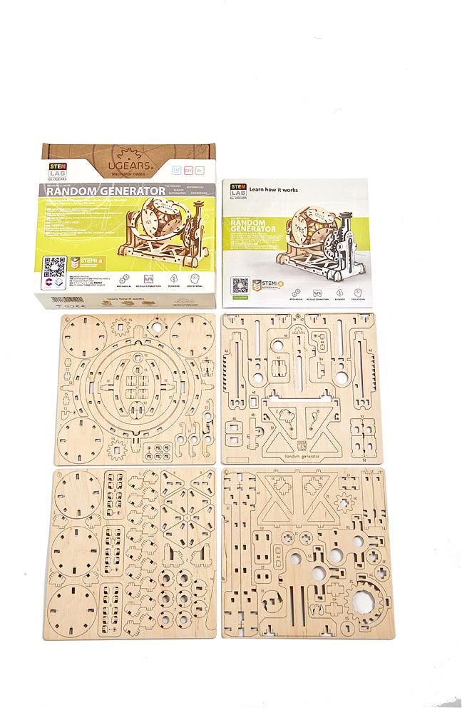 UGears STEM LAB Random Generator Model Kit