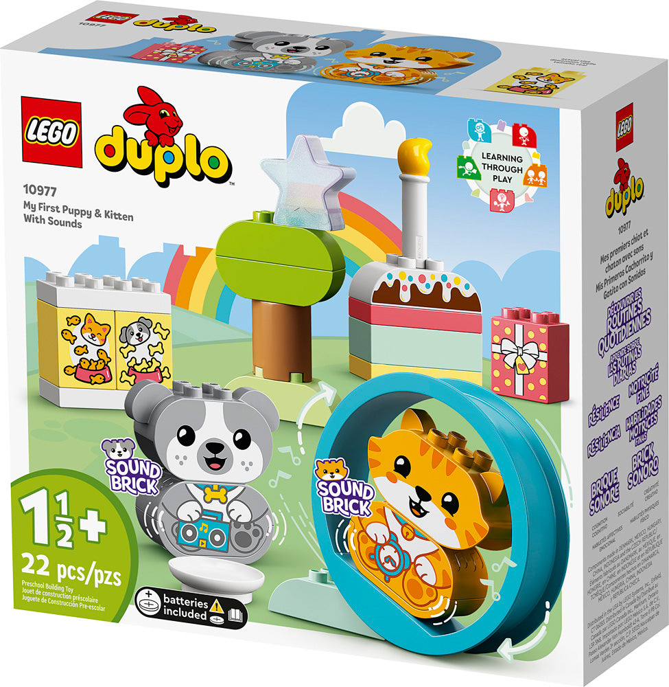 LEGO DUPLO My First Puppy & Kitten With Sounds