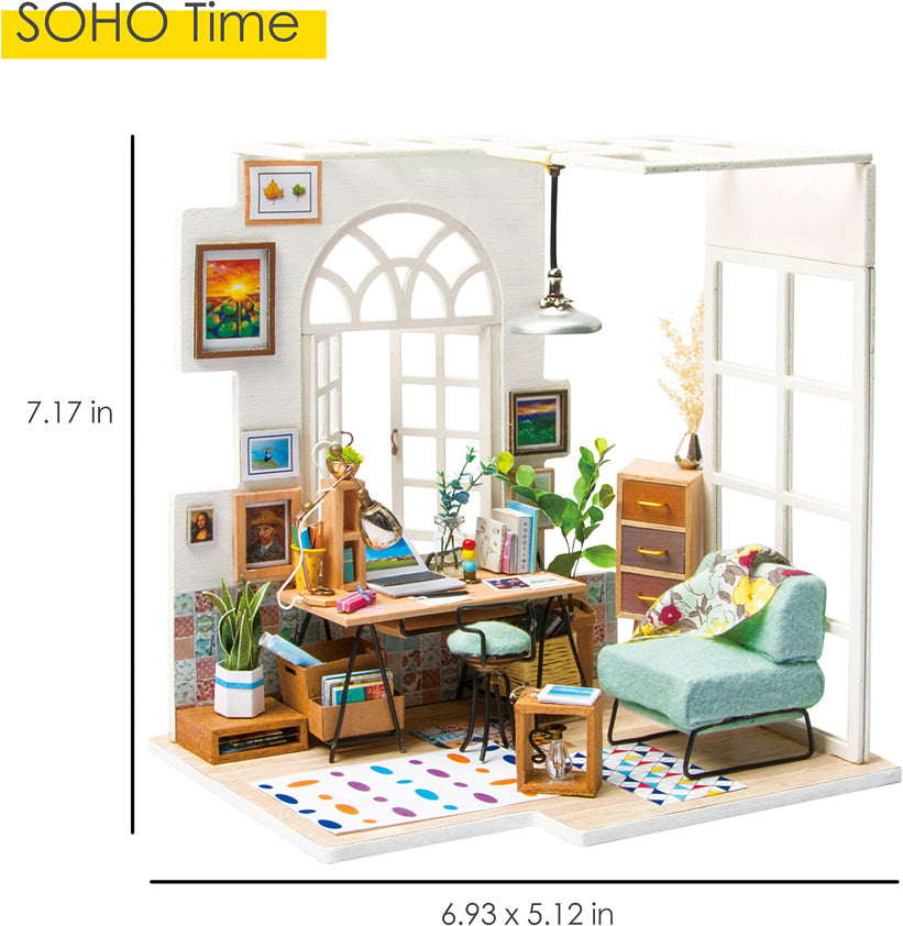 DIY Miniature House Kit: SOHO Time