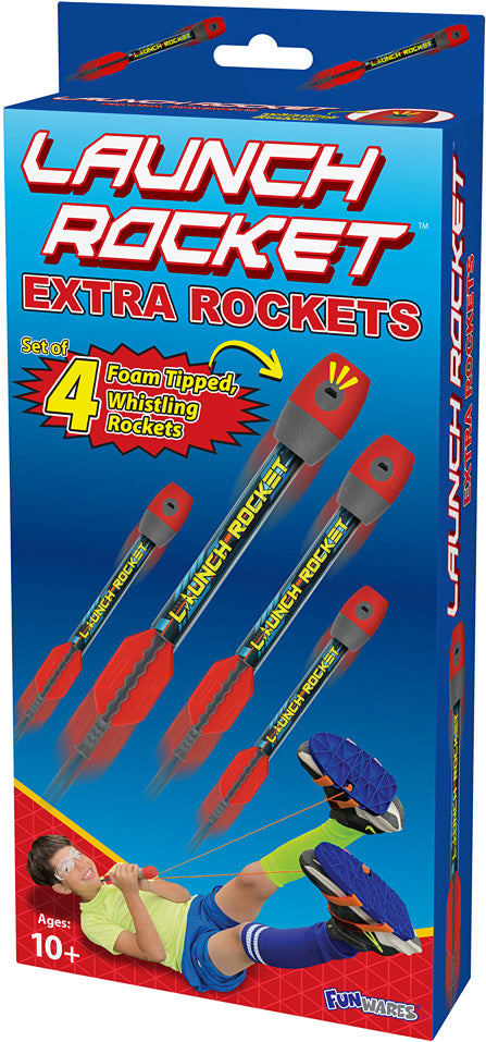 Launch Rocket, Extra Rockets - Set of 4 โ Dancing Bear Toys