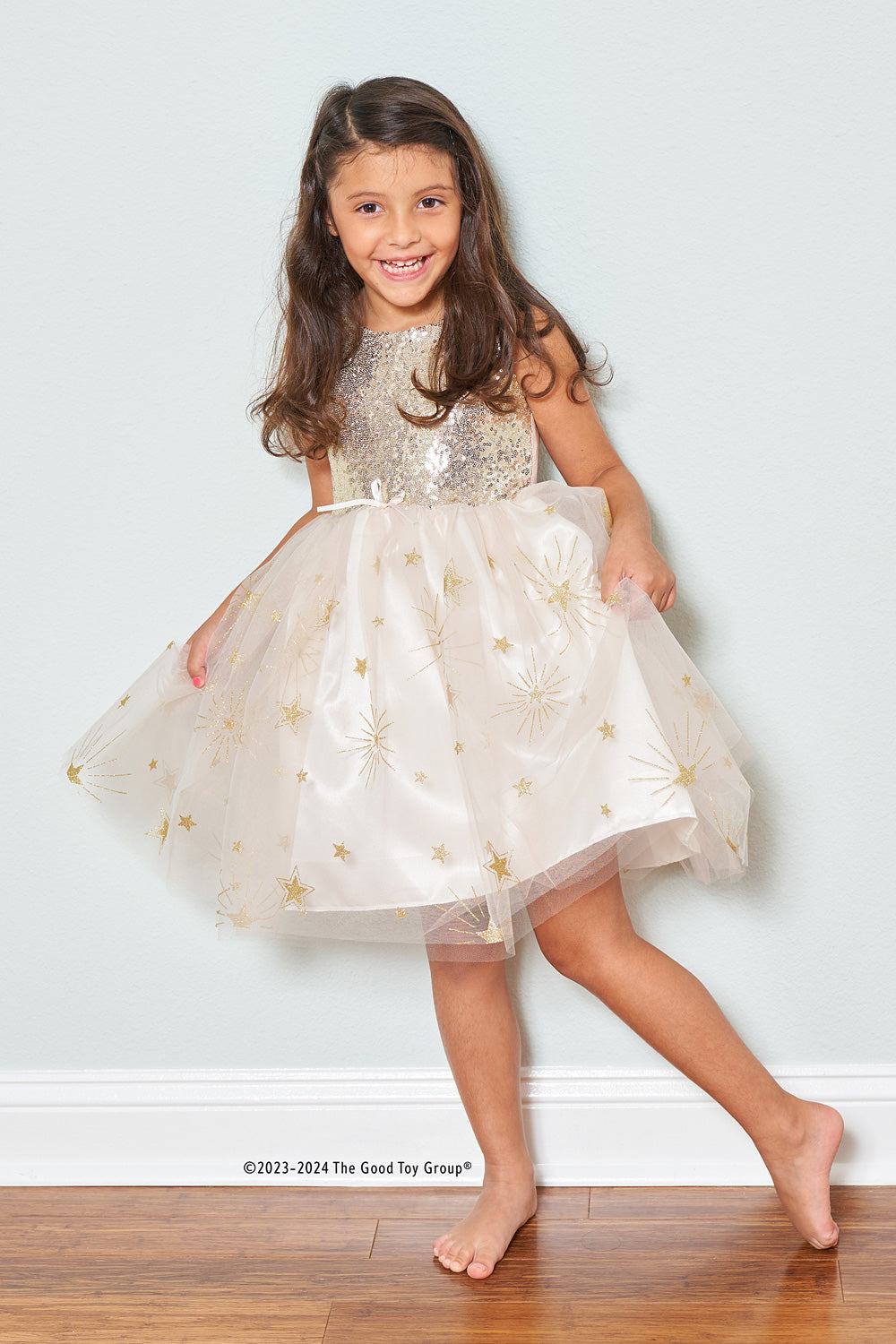 party dress 3-4 years Toddler Girls' Party Dress Sequin 3/4 Length Sleeve Performance Mesh Cute Princess Polyester Above Knee Sheath Dress Tulle Dress Summer Spring Fall 4-7 Years Pink Purple 2026