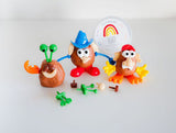 Mr Dough-tato Head Sensory Dough Play Kit