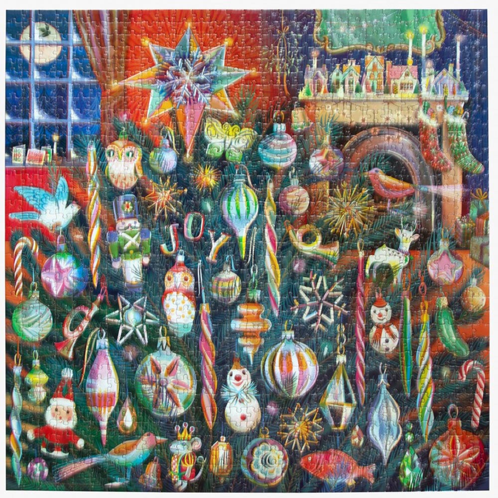 Holiday Ornaments - 1000 Piece Puzzle