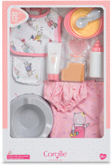 Corolle Large Pink Accessories Set