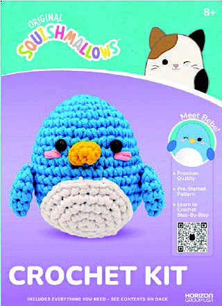 Squishmallow Crochet Kit Bebe Penguin