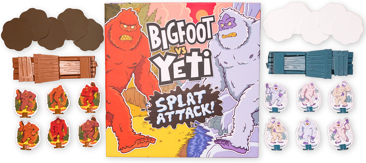 BigFoot vs Yeti - Splat Attack! Game