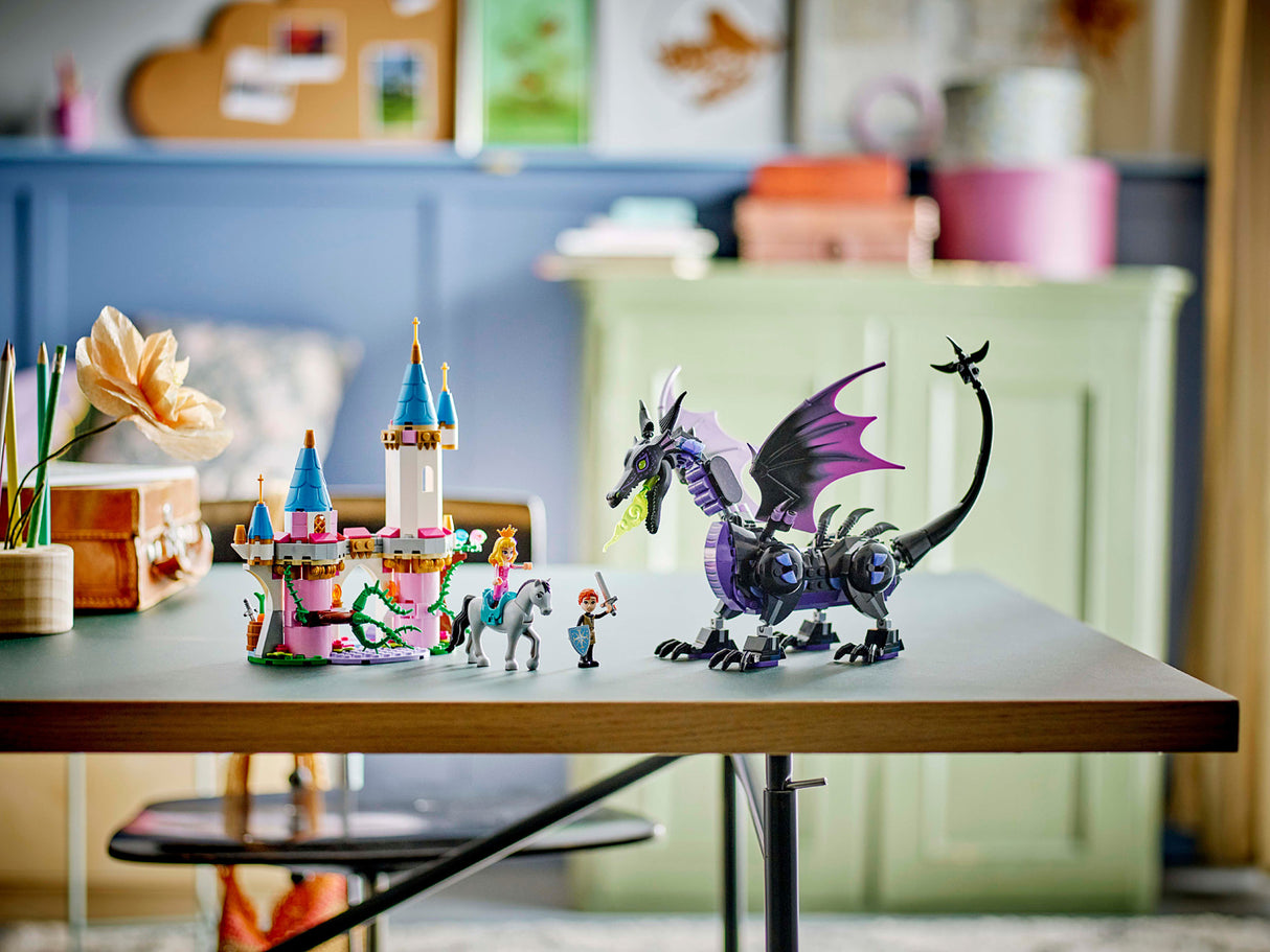 LEGO DISNEY PRINCESS Maleficent's Dragon Form and Aurora's Castle