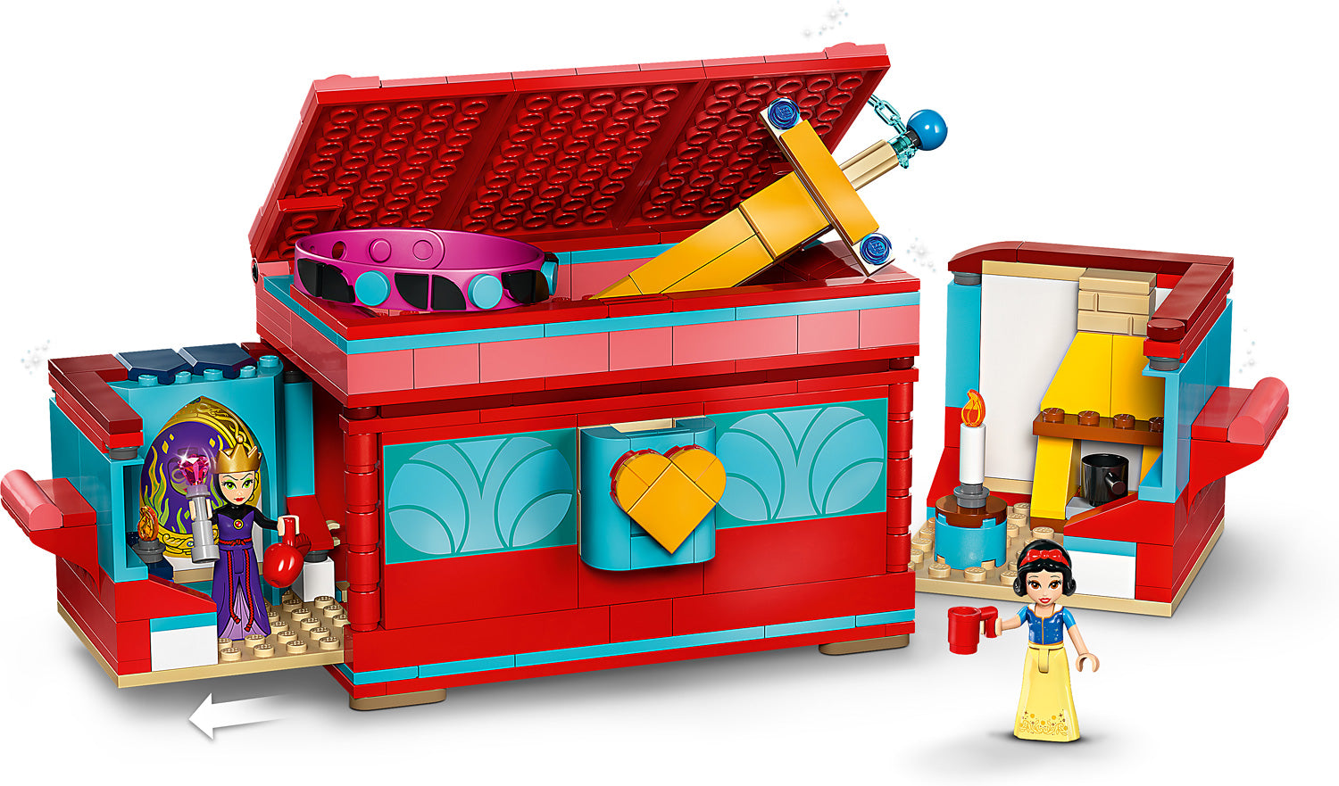LEGO DISNEY PRINCESS Snow White's Jewelry Box – Dancing Bear Toys