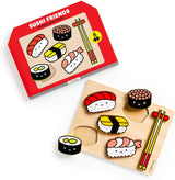 MudPuppy Sushi Friends Wooden Tray Puzzle