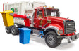 Bruder Mack Granite Side Loading Garbage Truck