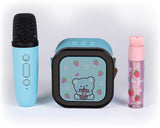 LED Wireless Karaoke Mini Microphone & Speaker