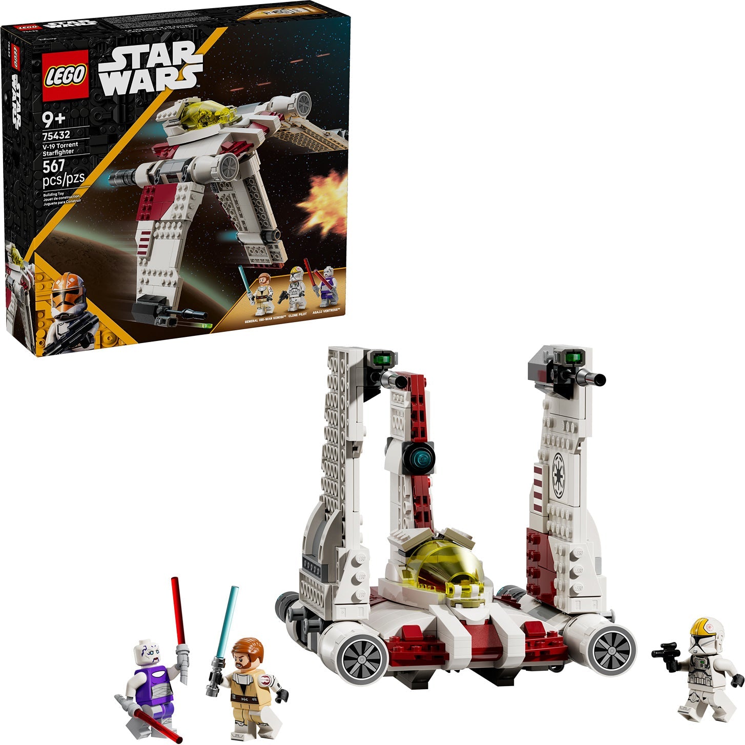 LEGO STAR WARS V-19 Torrent Starfighter – Dancing Bear Toys