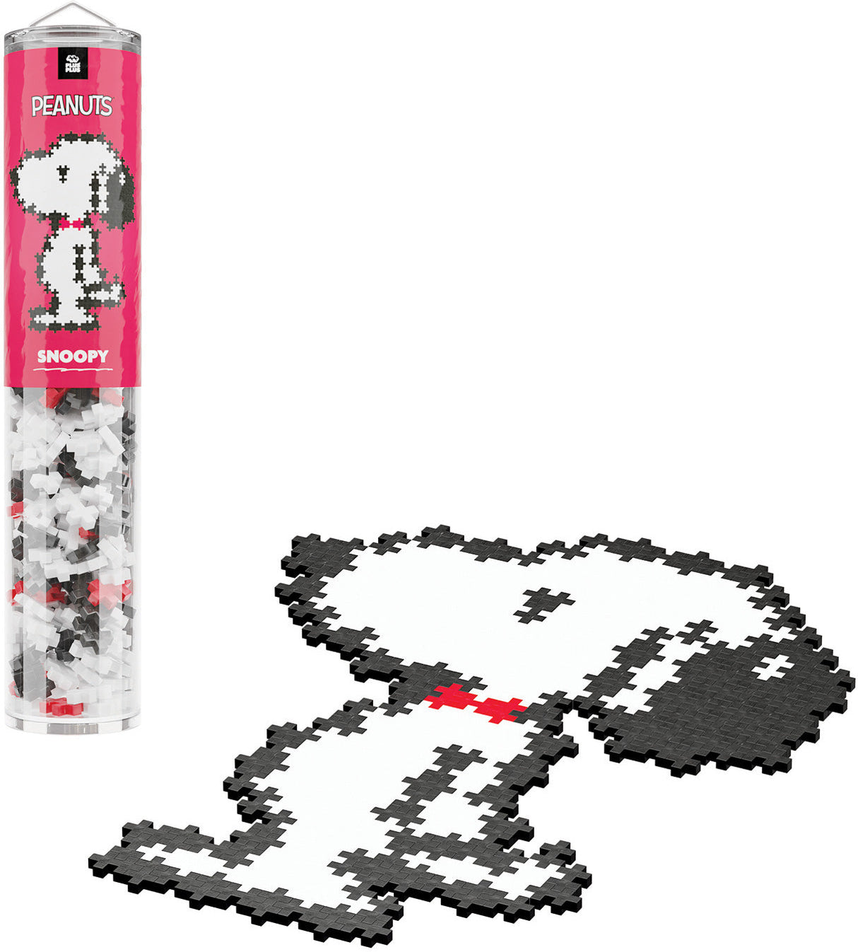 Plus-Plus Peanuts Puzzle By Number Tube