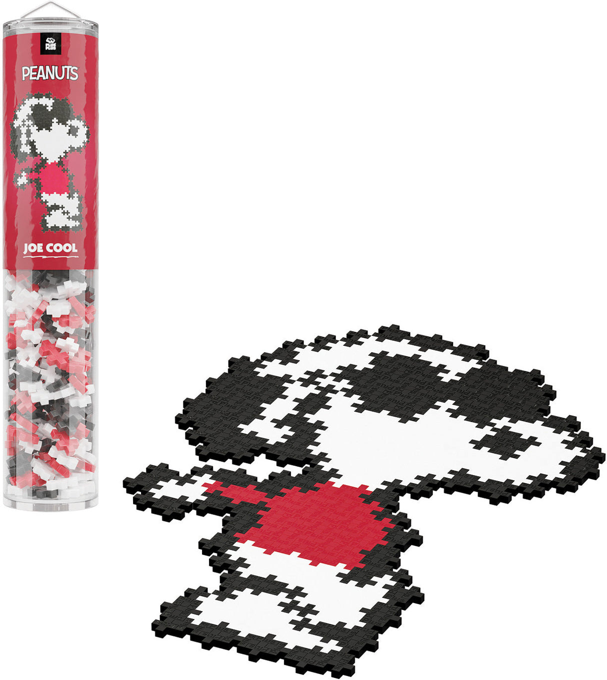 Plus-Plus Peanuts Puzzle By Number Tube